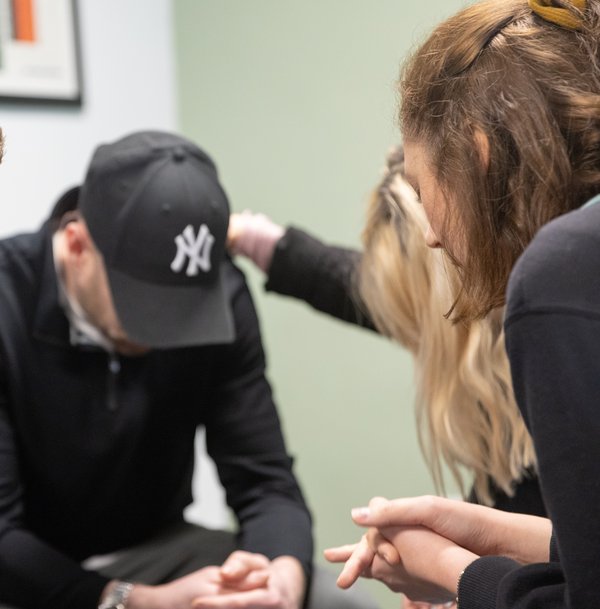 Becky praying