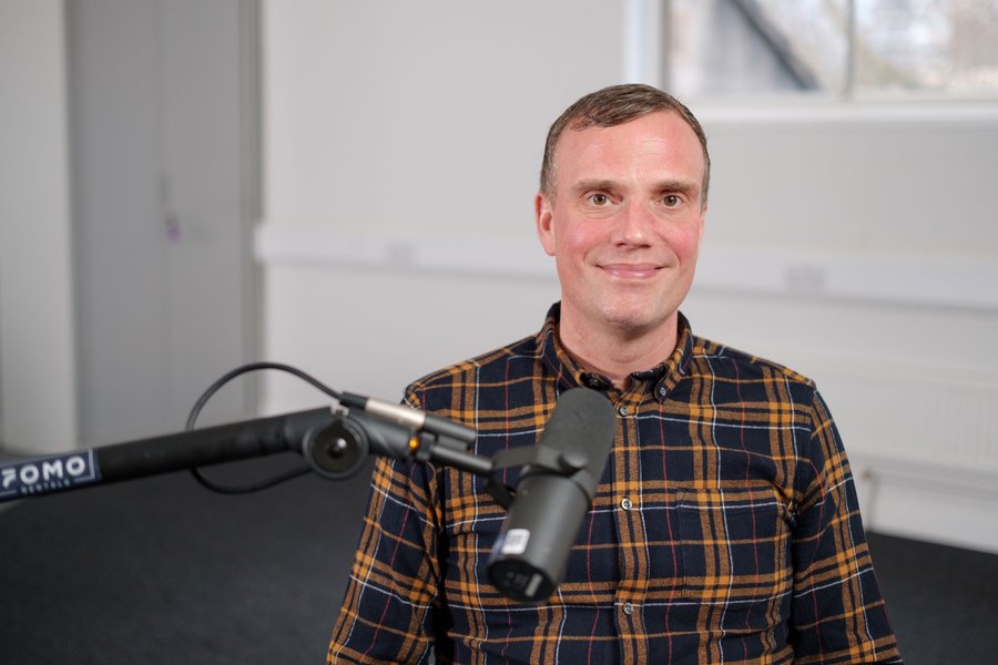Gavin Calver podcast still