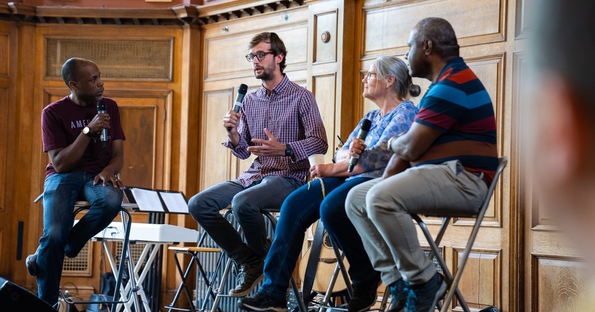 Audio visual assistant London City Mission