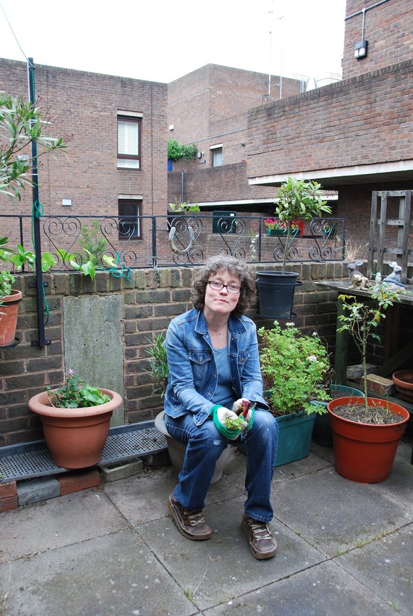 Petra in Rosemary's garden 4